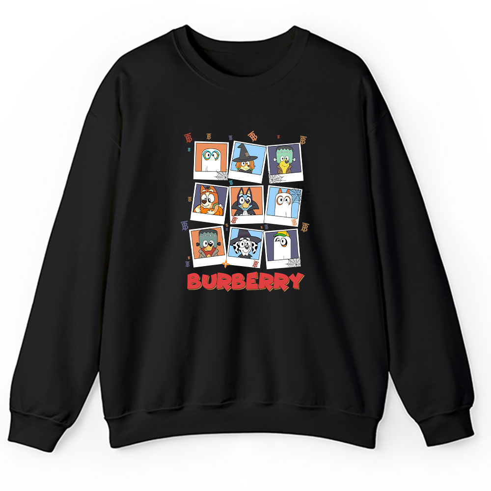 Bluey Happy Halloween Burberry Unisex Sweatshirt BTN9240