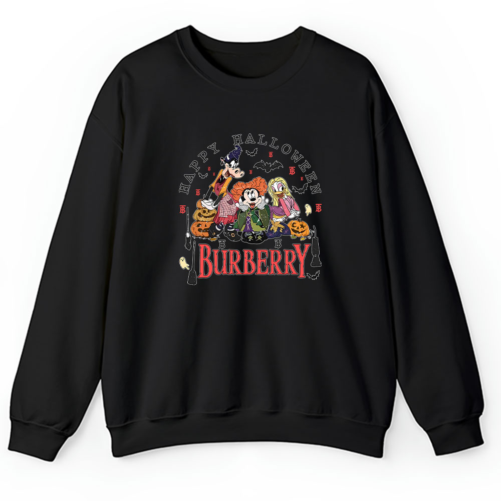 Mickey Happy Halloween Burberry Unisex Sweatshirt BTN9284