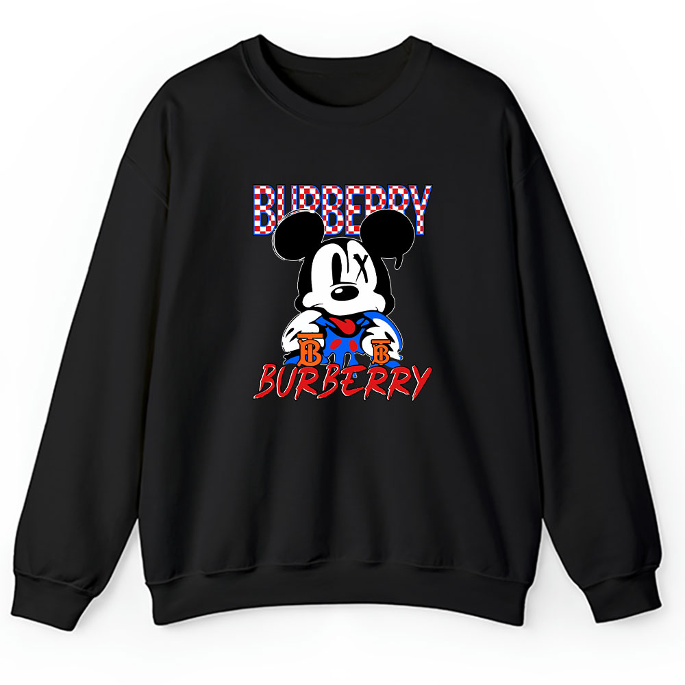 Mickey Mouse Burberry Unisex Sweatshirt BTN8228