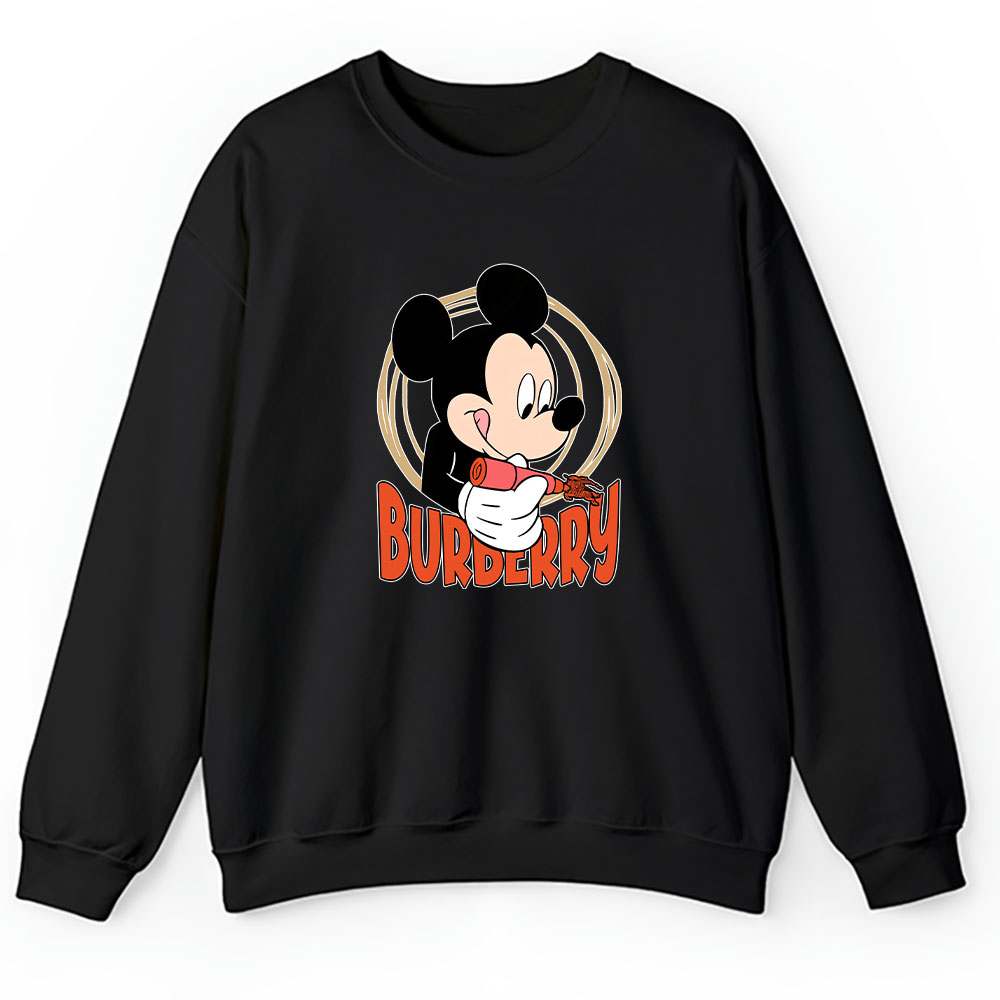 Mickey Mouse Burberry Unisex Sweatshirt BTN8232
