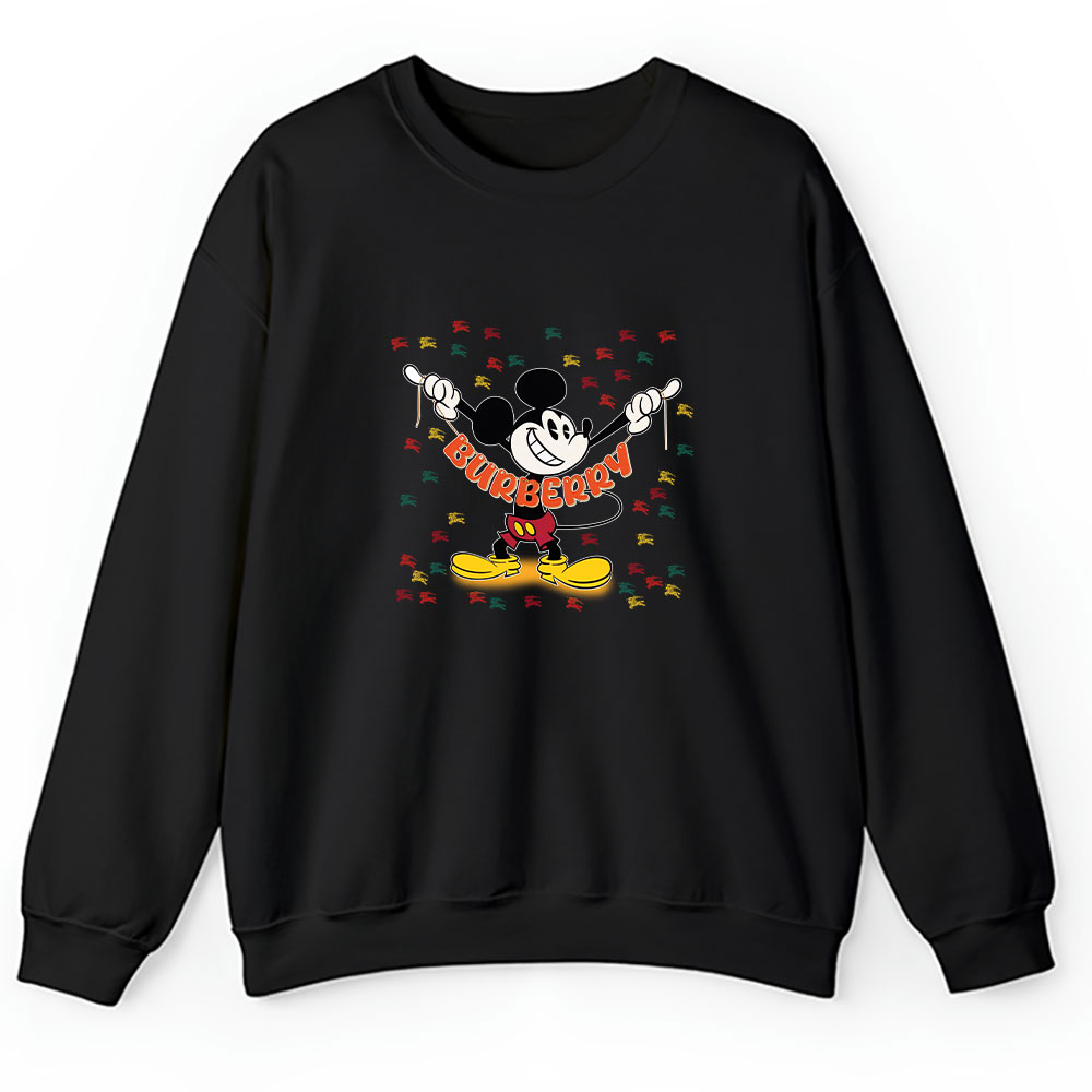 Mickey Mouse Burberry Unisex Sweatshirt BTN8233