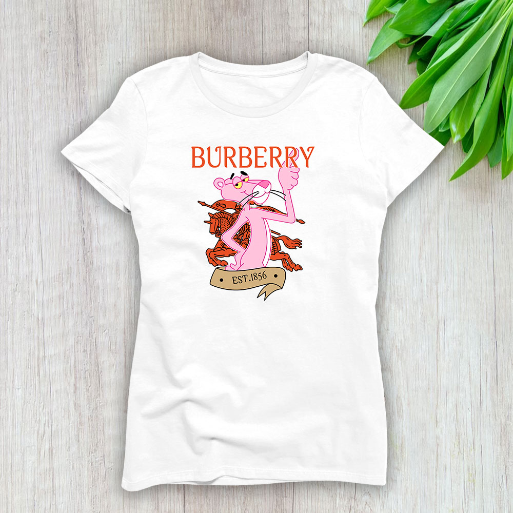 Pink Panther Burberry Lady T-Shirt Women BTN8323