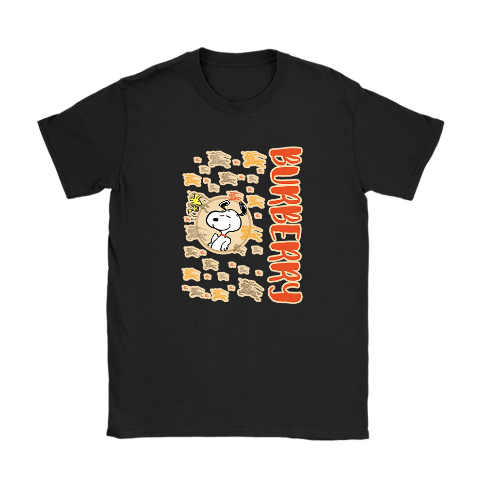 Snoopy Burberry Unisex T-Shirt Cotton Tee BN8349