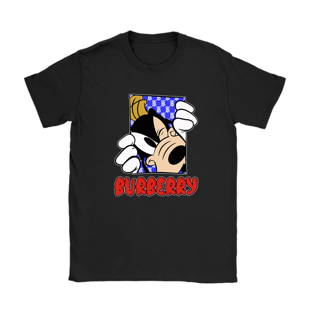 Goofy Dog Burberry Unisex T-Shirt Cotton Tee BN8179