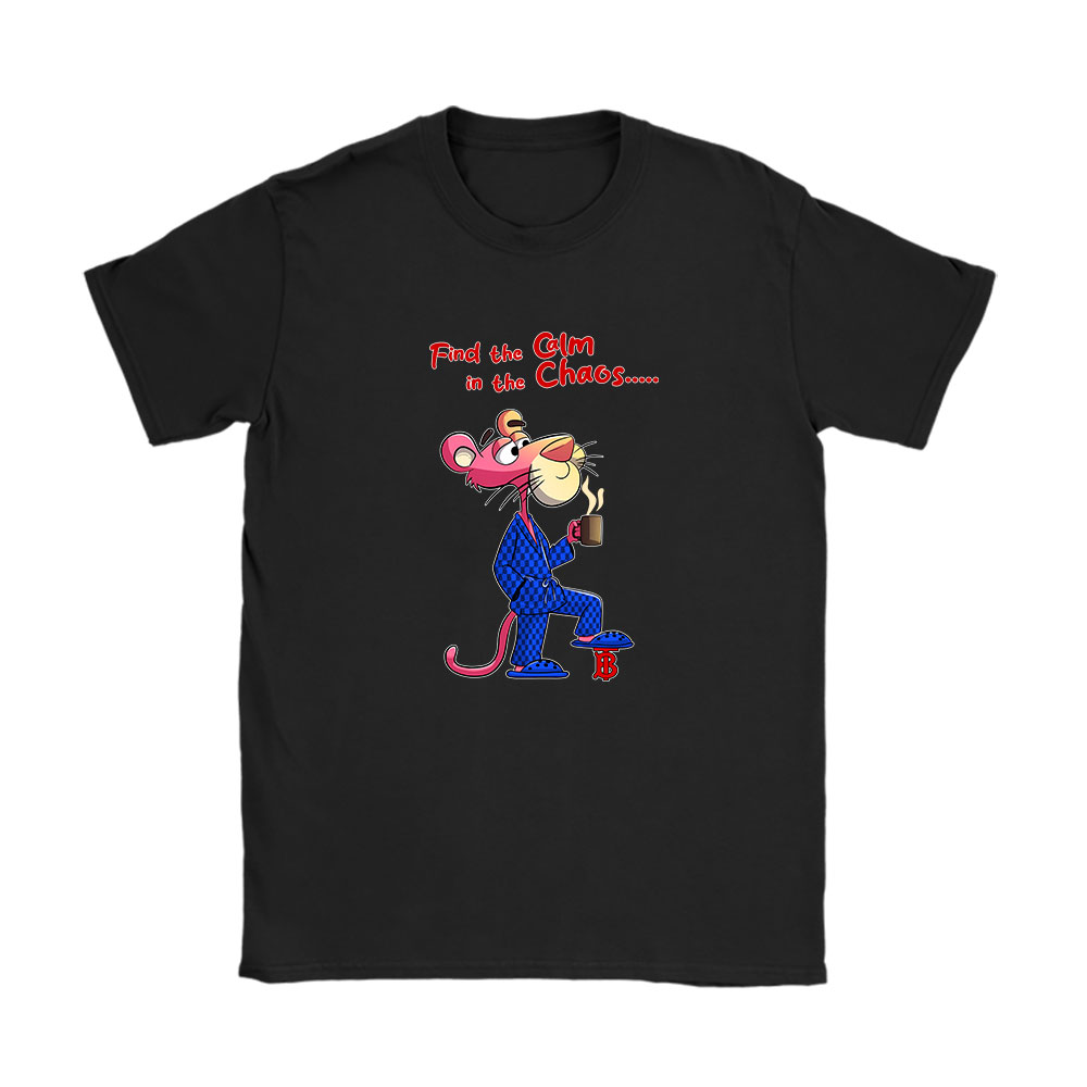 Pink Panther Burberry Unisex T-Shirt Cotton Tee BN8325