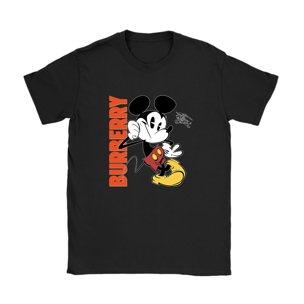 Mickey Mouse Burberry Unisex T-Shirt Cotton Tee BN8231