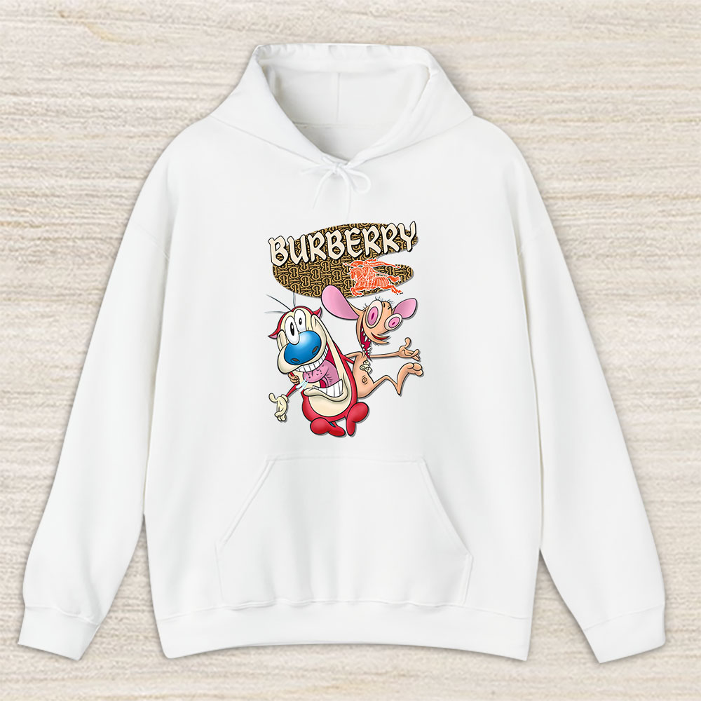 The Ren Stimpy Show Burberry Unisex Hoodie TAH7429