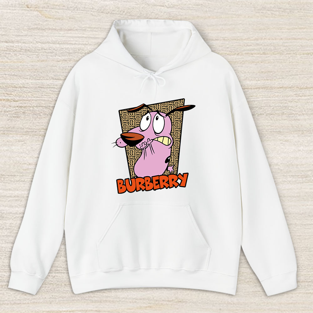 Courage The Cowardly Dog Burberry Unisex Hoodie TAH7005