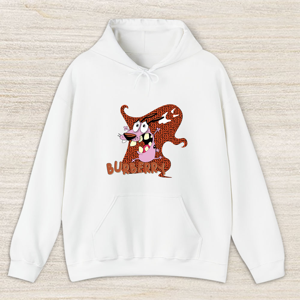 Courage The Cowardly Dog Burberry Unisex Hoodie TAH7003