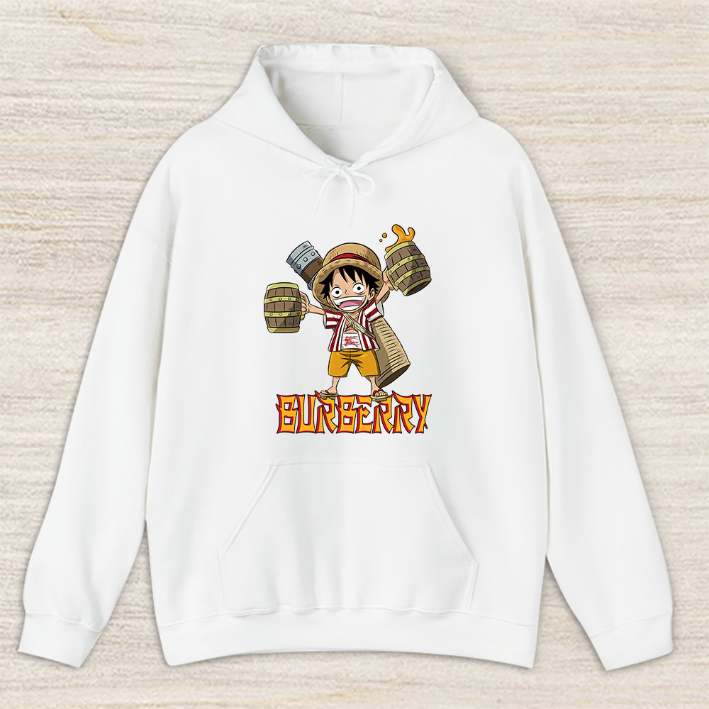 Monkey D Luffy One Piece Burberry Unisex Hoodie TAH7042