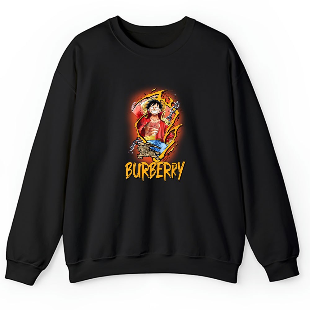 Monkey D Luffy One Piece Burberry Unisex Sweatshirt BTN7043