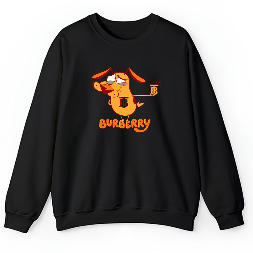 Courage The Cowardly Dog Burberry Unisex Sweatshirt BTN7007