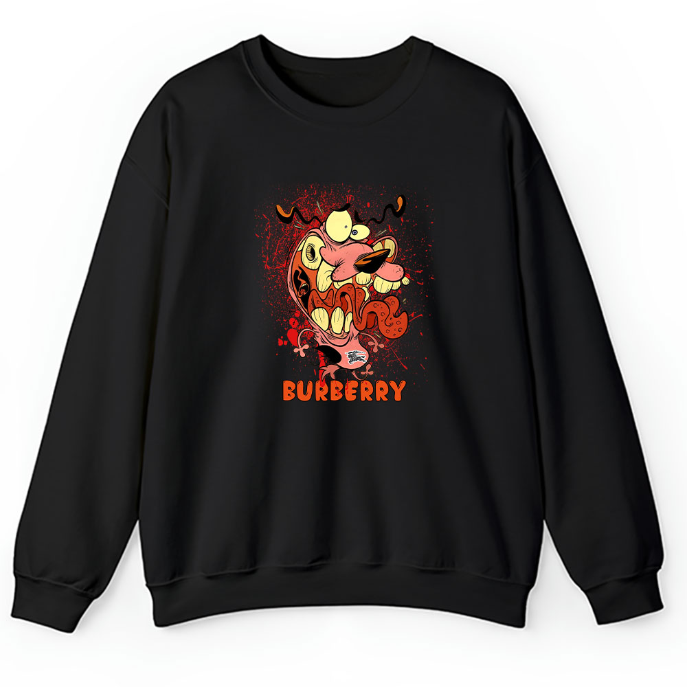 Courage The Cowardly Dog Burberry Unisex Sweatshirt BTN7001