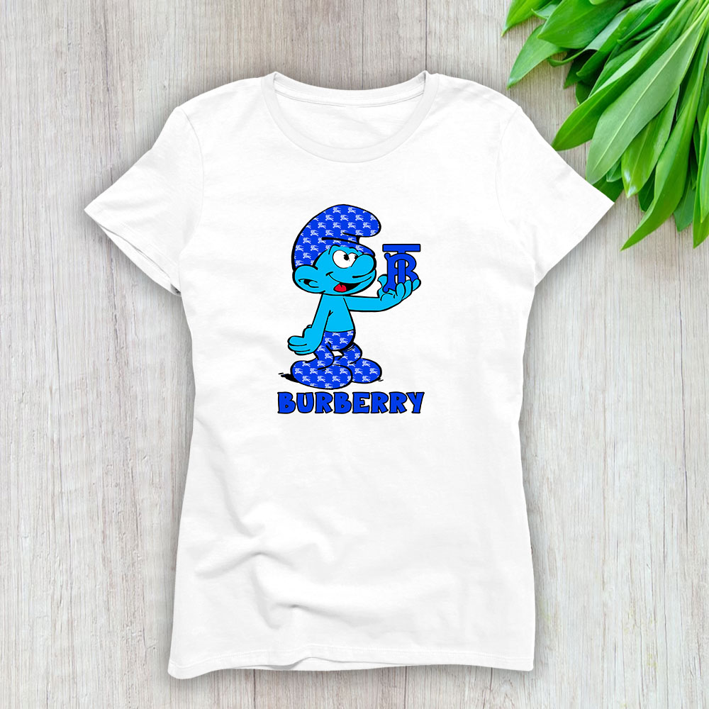 The Smurfs Burberry Lady T-Shirt Women BTN7452
