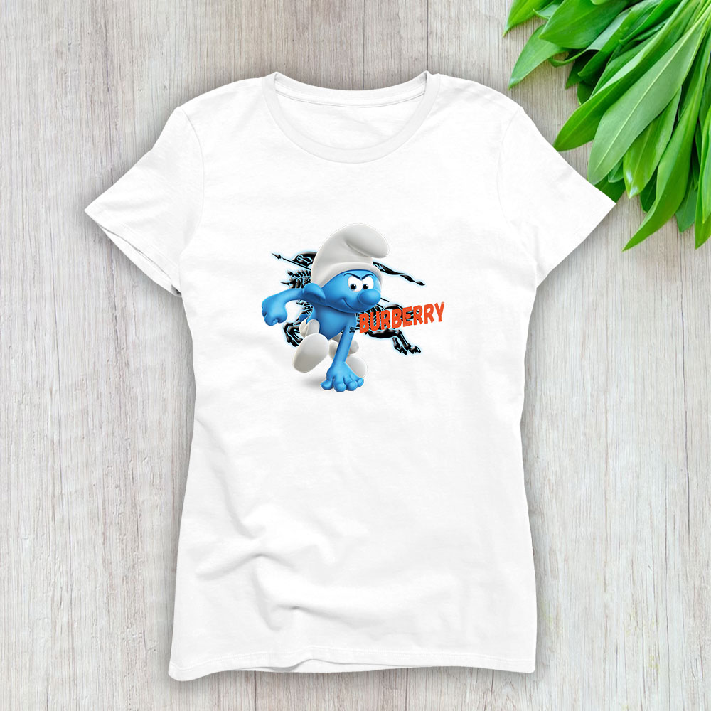 The Smurfs Burberry Lady T-Shirt Women BTN7450