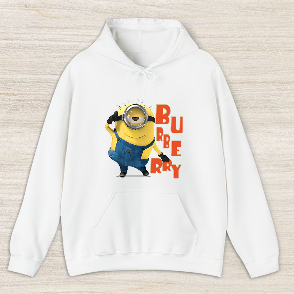 Minions Despicable Me Burberry Brand Unisex Hoodie TAH6305