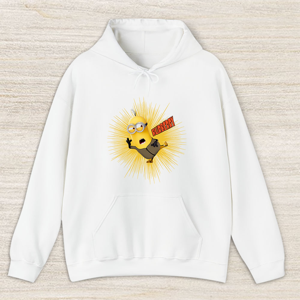 Minions Despicable Me Burberry Brand Unisex Hoodie TAH6312
