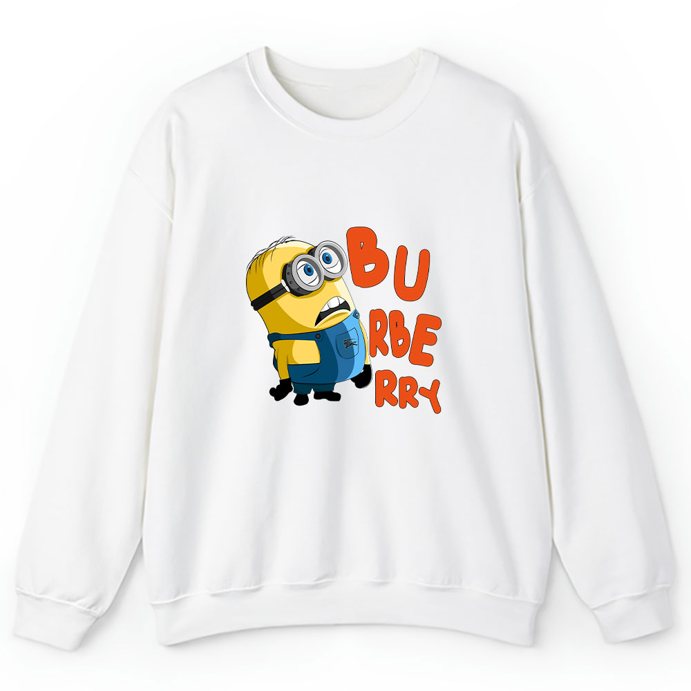 Minions Despicable Me Burberry Brand Unisex Sweatshirt BTN6307