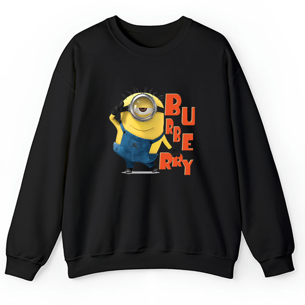 Minions Despicable Me Burberry Brand Unisex Sweatshirt BTN6305