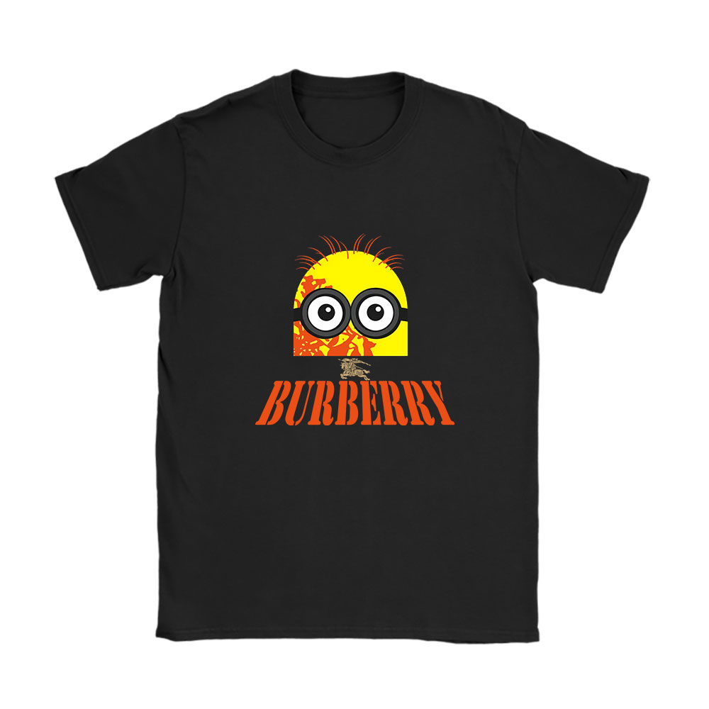 Minions Despicable Me Burberry Brand Unisex T-Shirt Cotton Tee BN6303