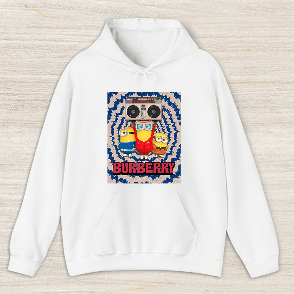 Minions Despicable Me Tie Dye Burberry Unisex Hoodie TAH5525