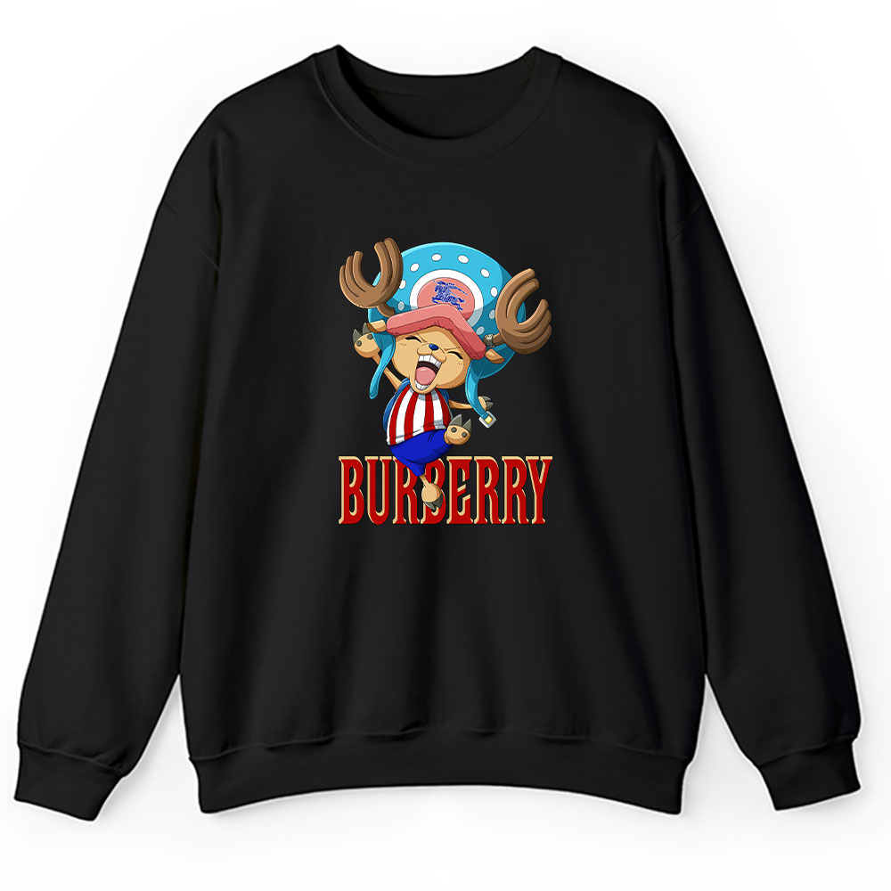 Chopperman Tony Tony Chopper One Piece Burberry Brand Unisex Sweatshirt BTN6268