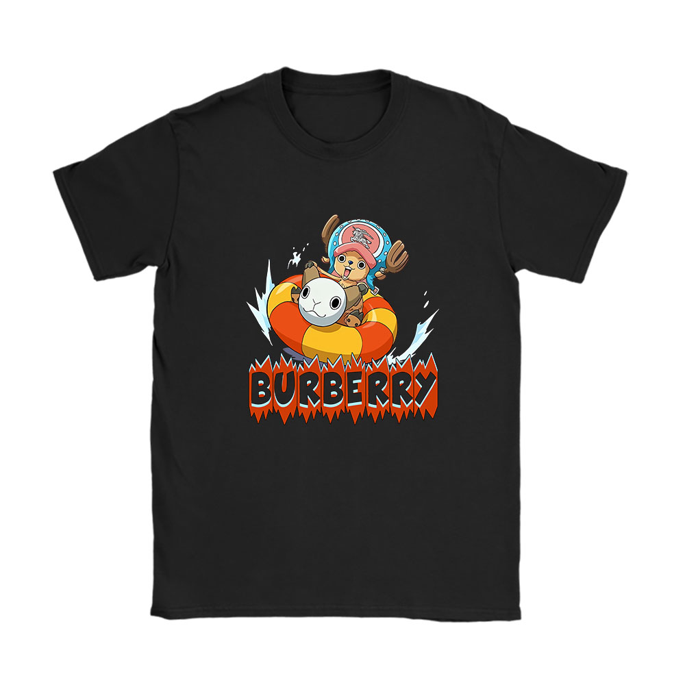 Chopperman Tony Tony Chopper One Piece Burberry Brand Unisex T-Shirt Cotton Tee BN6266