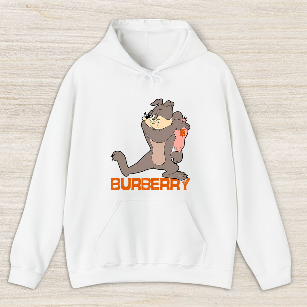 Spike Bulldog In Tom And Jerry Burberry Unisex Hoodie TAH5566