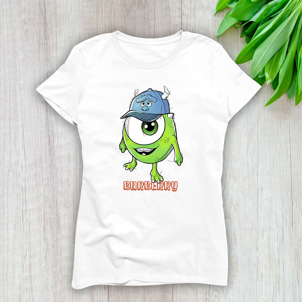 Mike Wazowski Monsters University Burberry Brand Lady Shirt Women Tee TLT5423