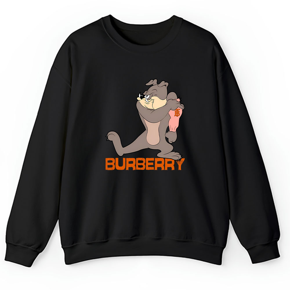Spike Bulldog In Tom And Jerry Burberry Brand Unisex Sweatshirt BTN5566