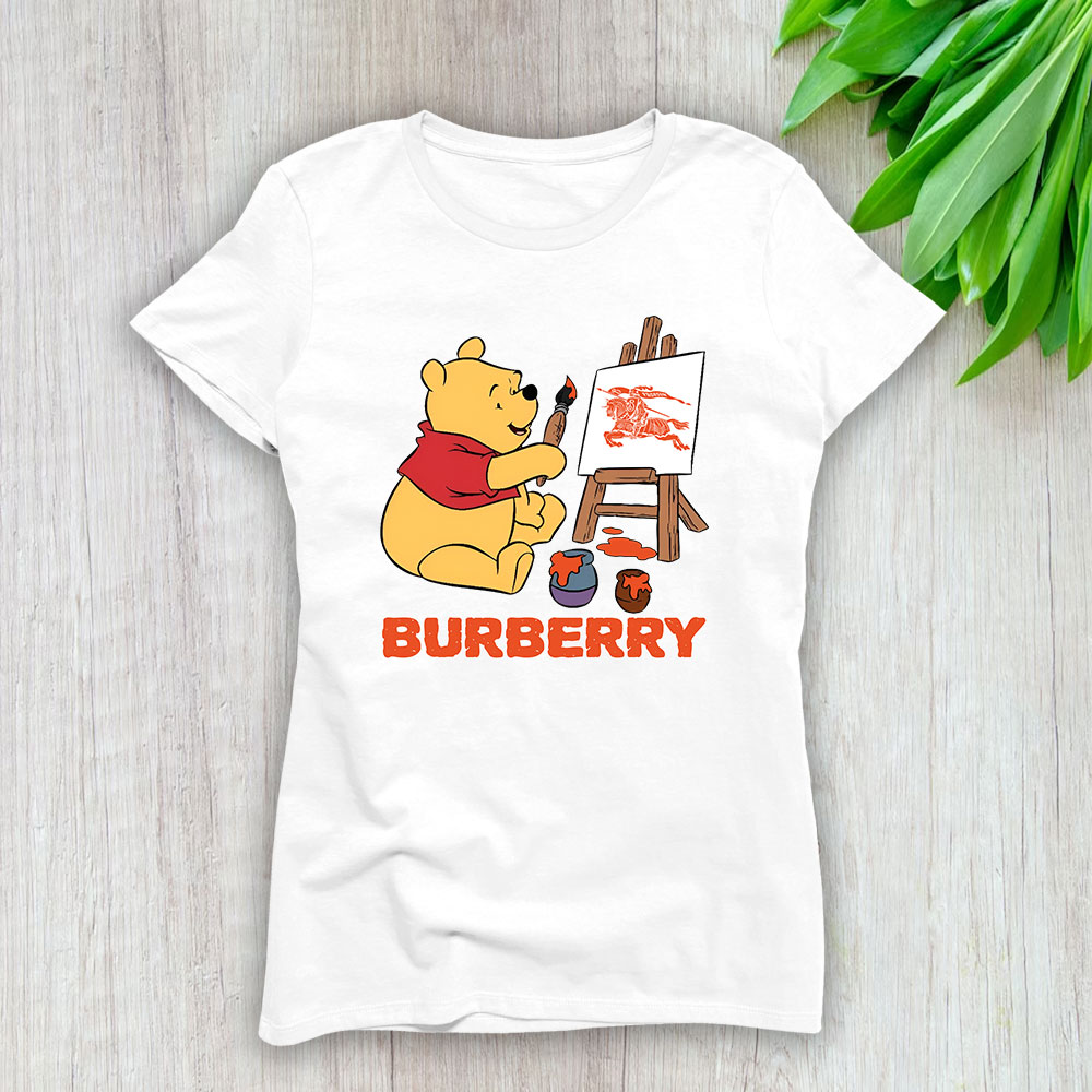 Winniethepooh Burberry Brand Lady T-Shirt Women TLT4179