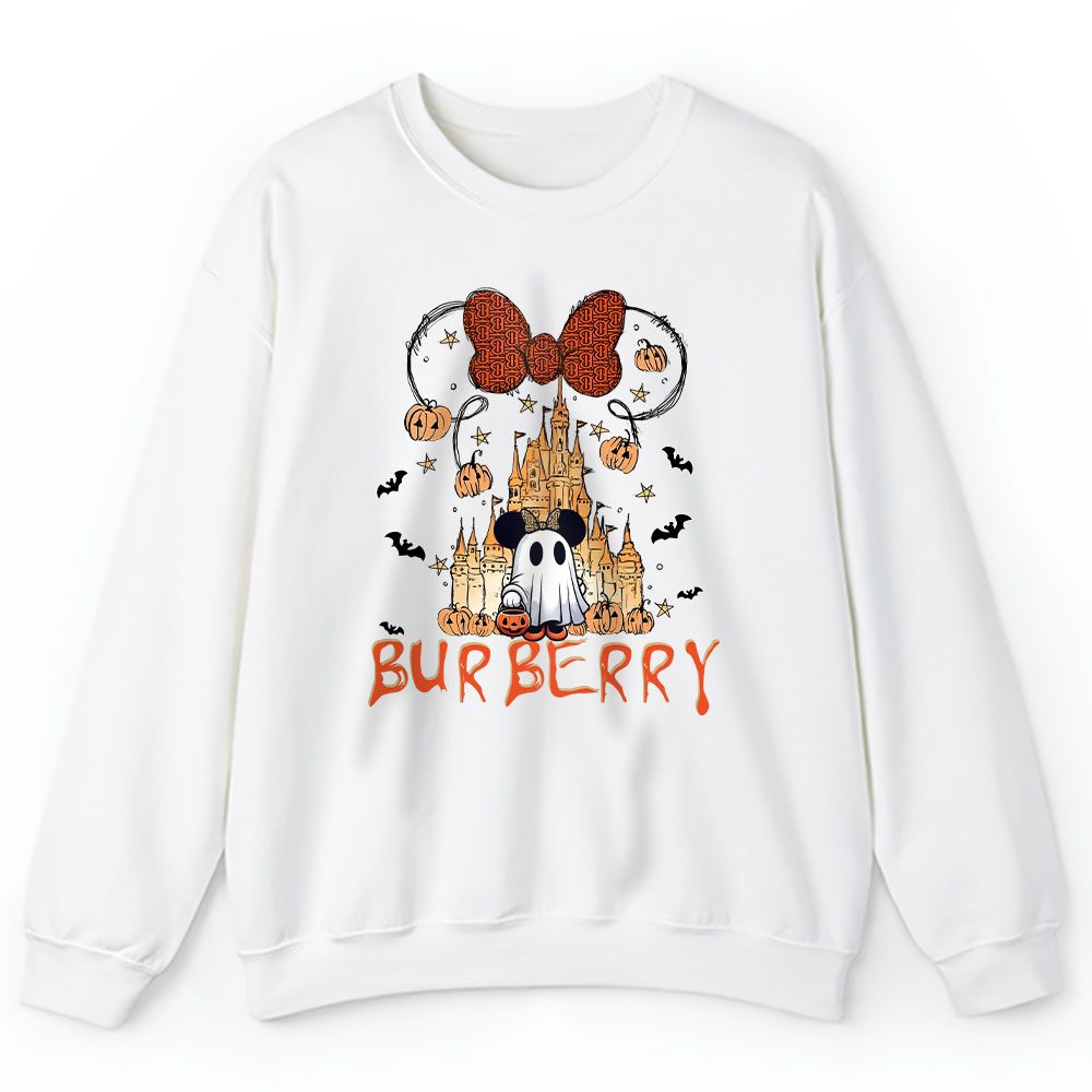 Mickey Minnie Ghost Burberry Unisex Sweatshirt BTN17094