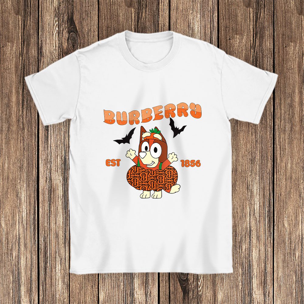 Blueyween Sweatshirt Hoodie For Bandit Heeler Halloween Burberry Unisex T-Shirt Cotton Tee BN17072