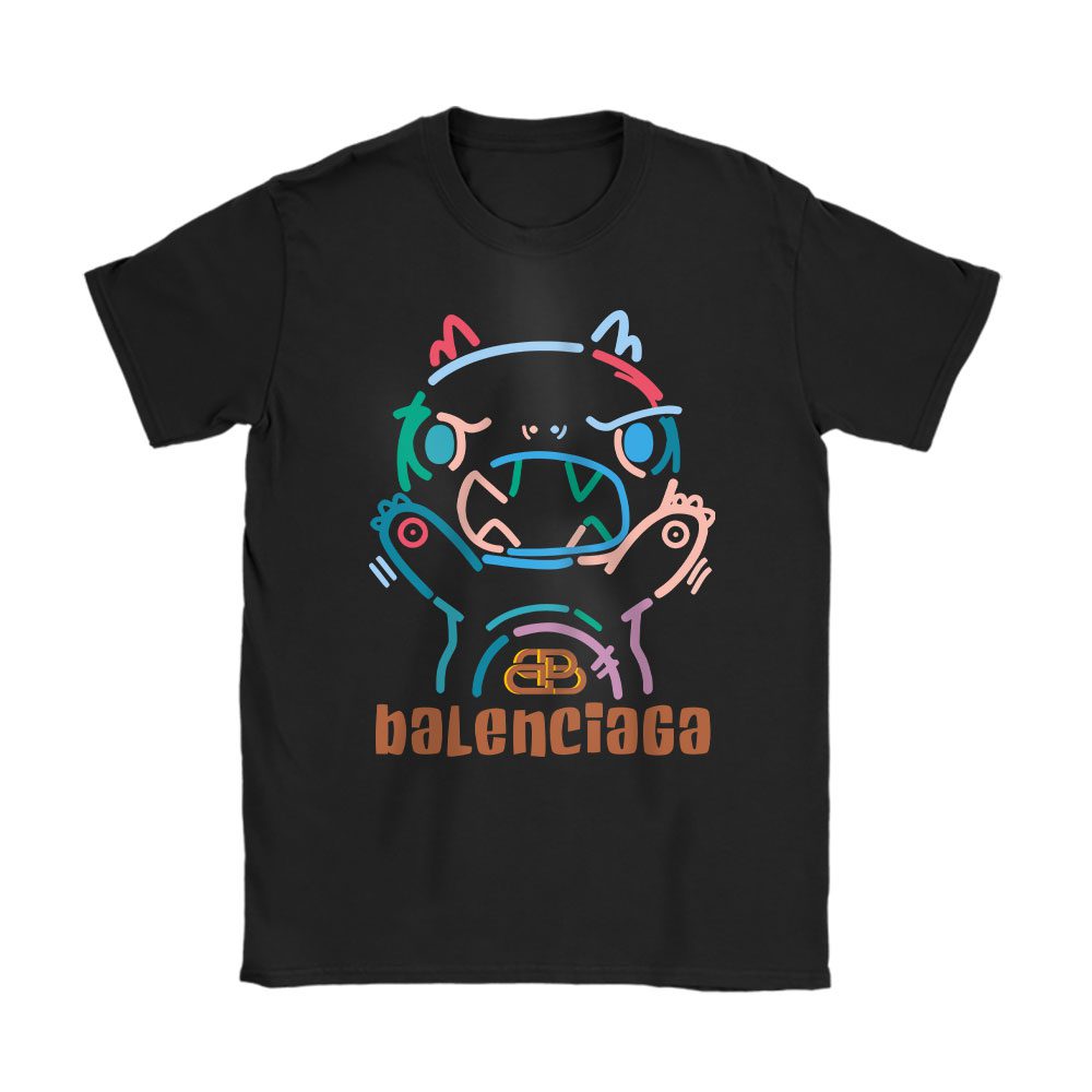 Crayon Dino Balenciaga Unisex T-Shirt Cotton Tee BN15070