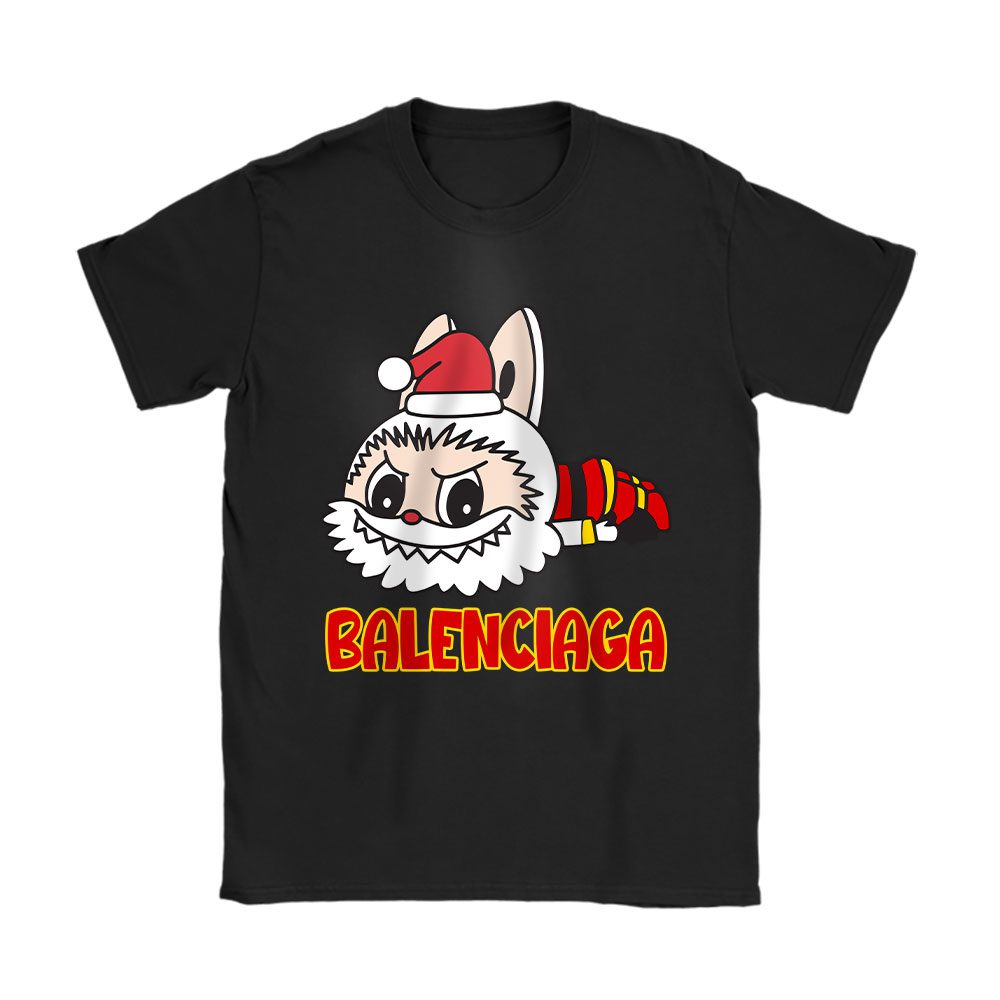 Labubu Christmas Eve Balenciaga Unisex T-Shirt Cotton Tee BN17000