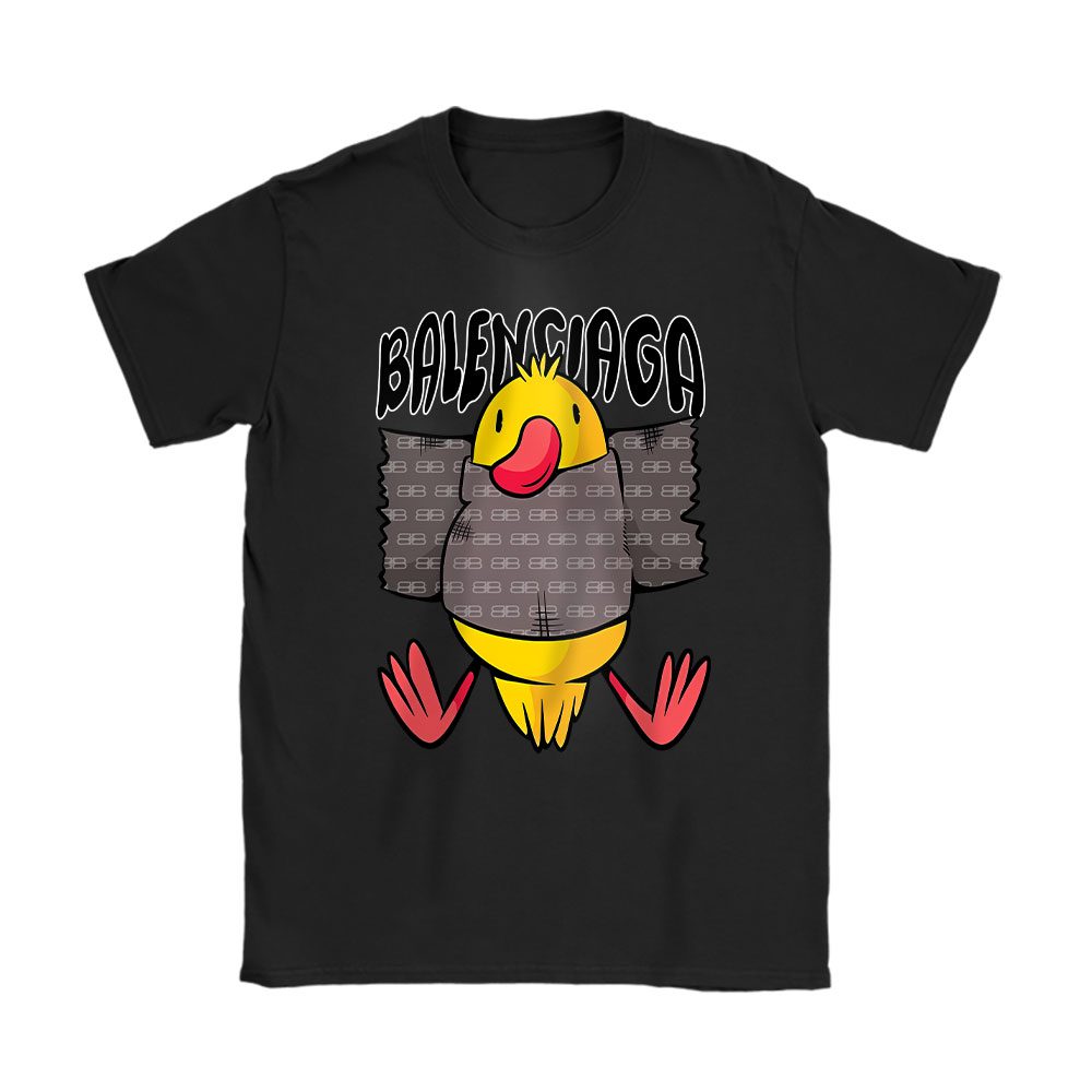 Funny Duck Tape Balenciaga Unisex T-Shirt Cotton Tee BN16984