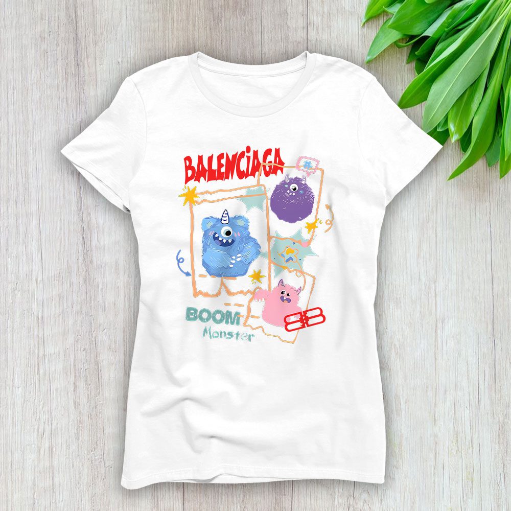 Boom Monster Balenciaga Lady T-Shirt Women BTN15058