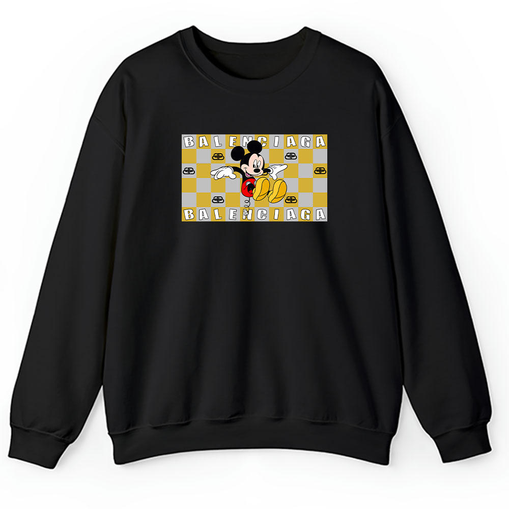 Mickey Mouse Balenciaga Unisex Sweatshirt BTN8227