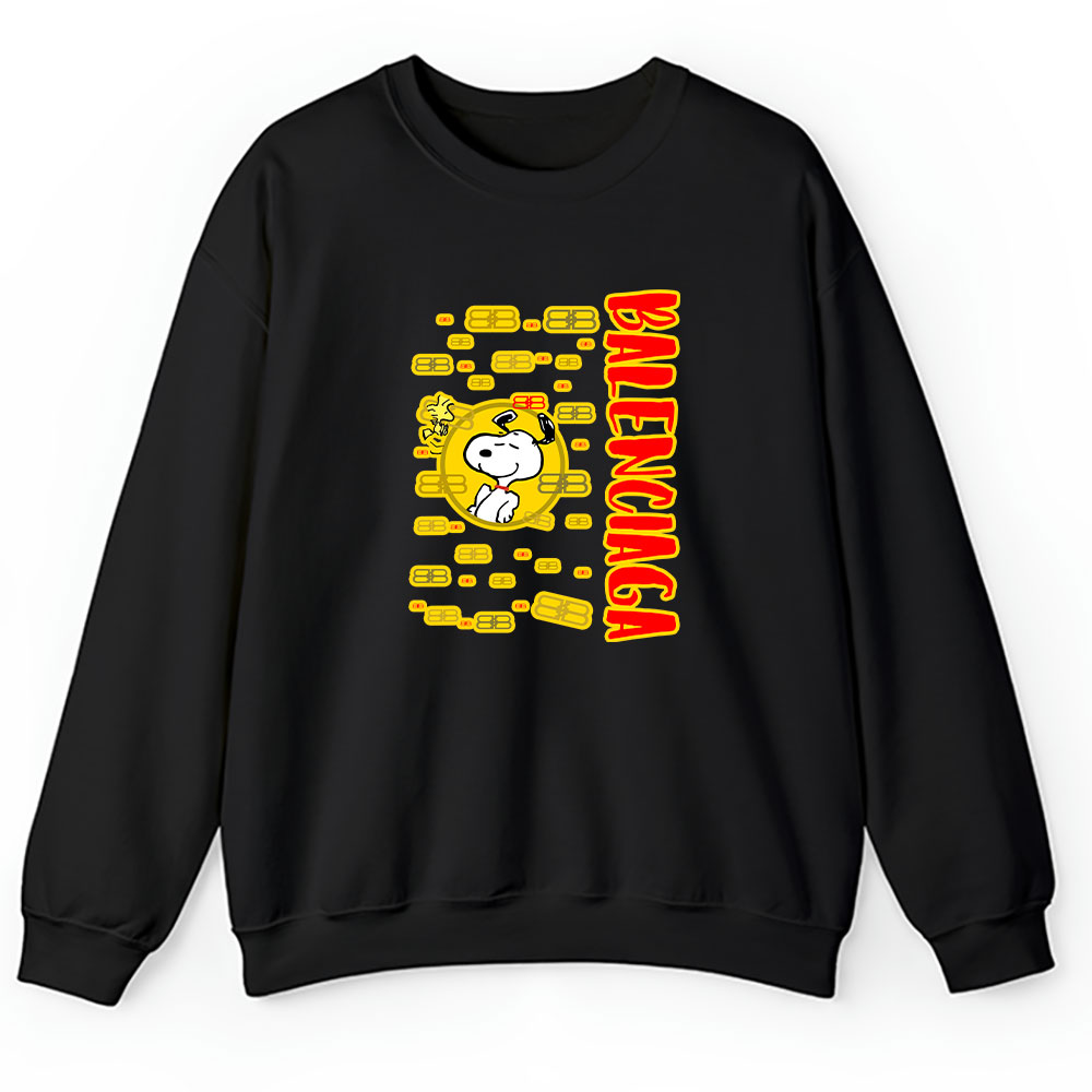Snoopy Balenciaga Unisex Sweatshirt BTN8350