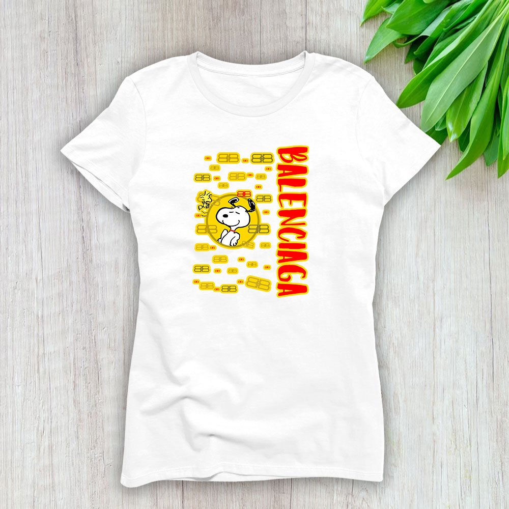 Snoopy Balenciaga Lady T-Shirt Women BTN8350