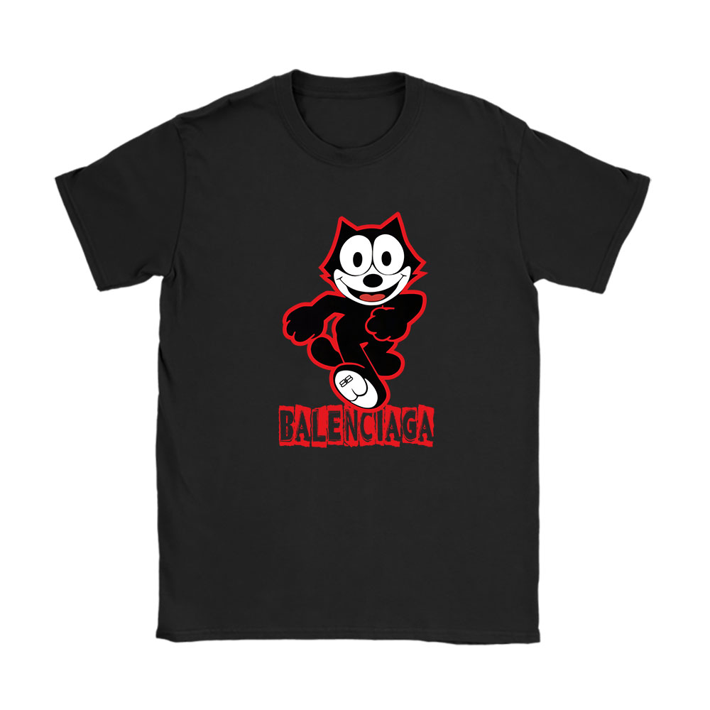 Felix The Cat Balenciaga Unisex T-Shirt Cotton Tee BN8163