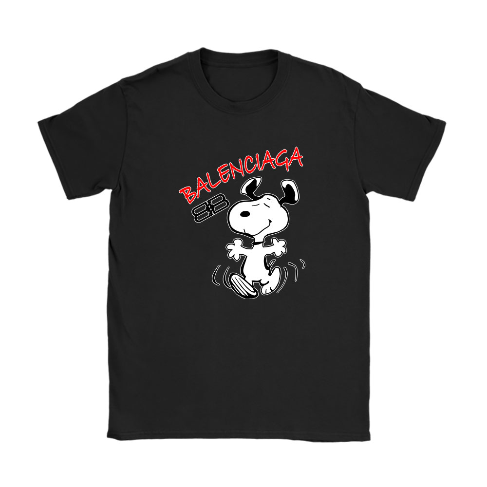 Snoopy Balenciaga Unisex T-Shirt Cotton Tee BN8348