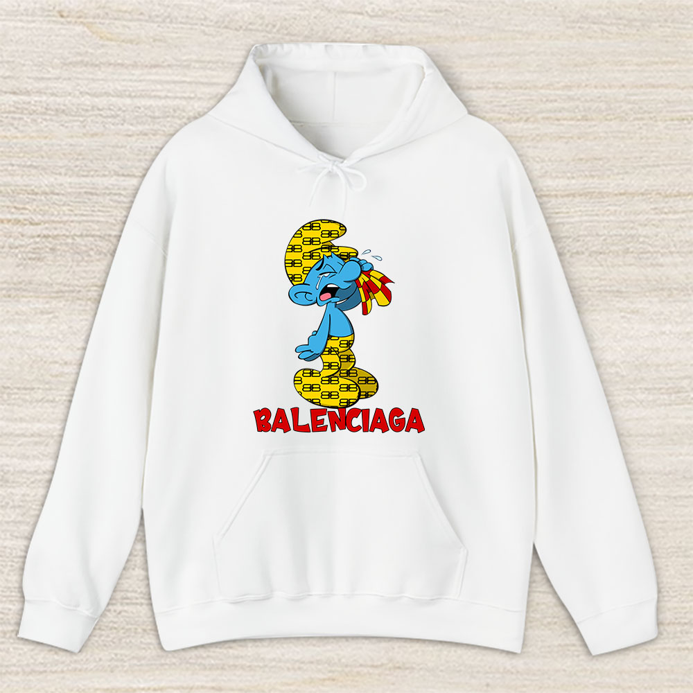 The Smurfs Balenciaga Unisex Hoodie TAH7455