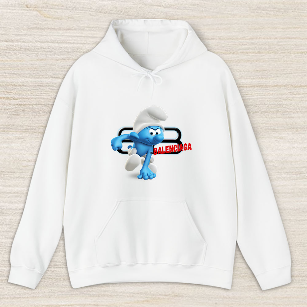 The Smurfs Balenciaga Unisex Hoodie TAH7451