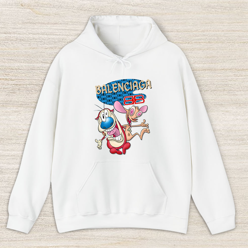 The Ren Stimpy Show Balenciaga Unisex Hoodie TAH7430
