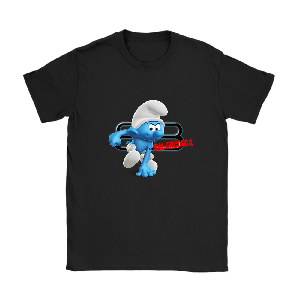The Smurfs Balenciaga Unisex T-Shirt Cotton Tee BN7451