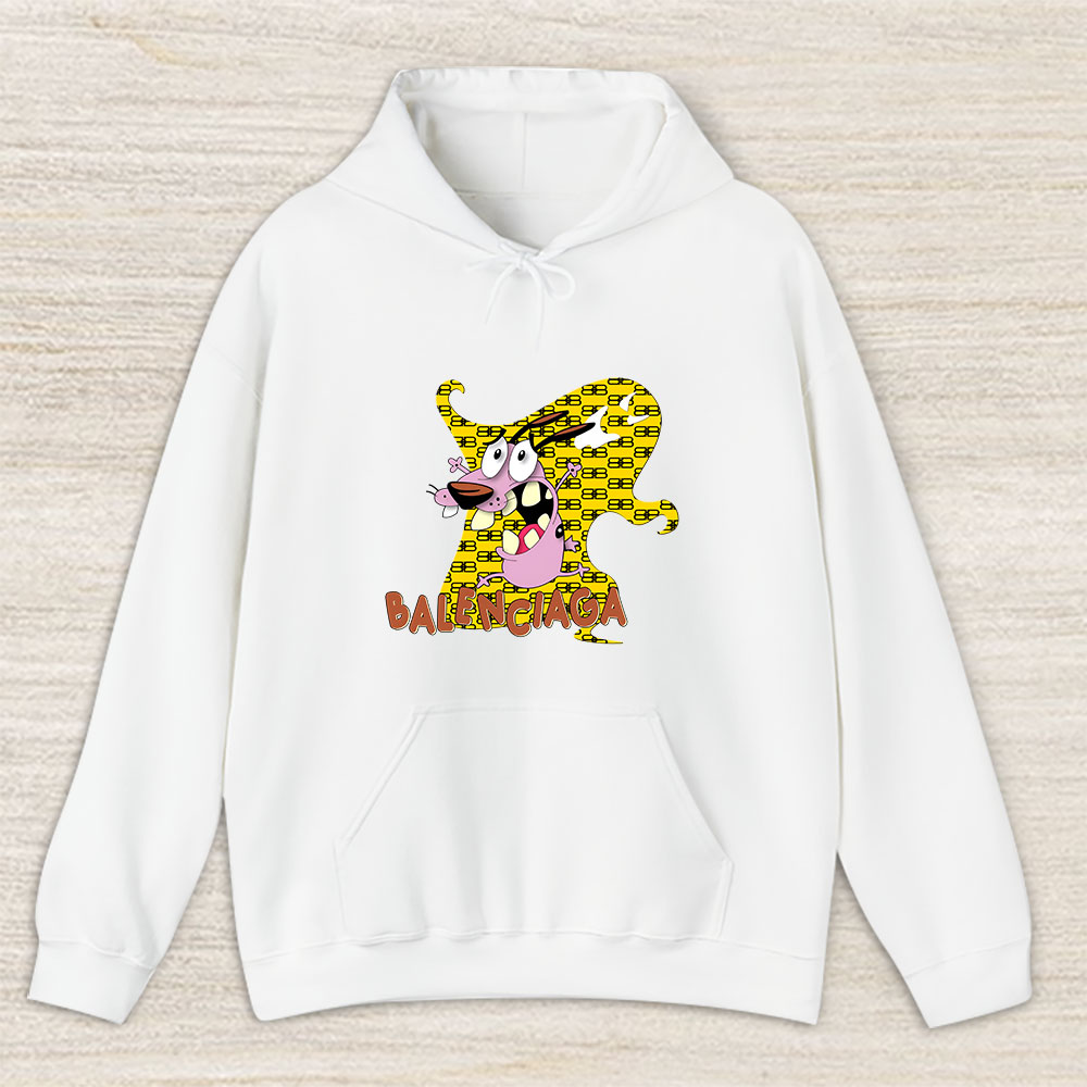 Courage The Cowardly Dog Balenciaga Unisex Hoodie TAH7004