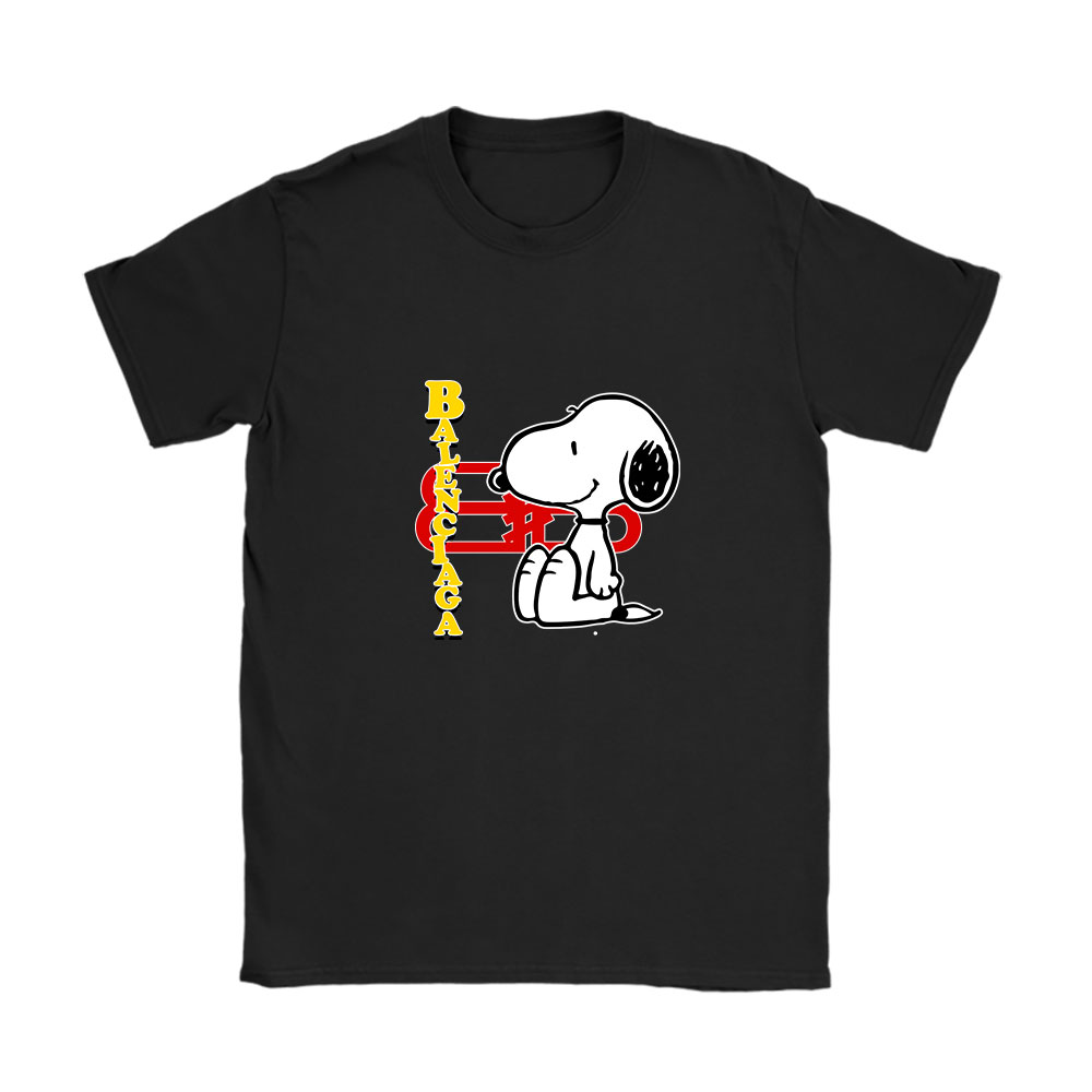 Snoopy Balenciaga Unisex T-Shirt Cotton Tee BN7118