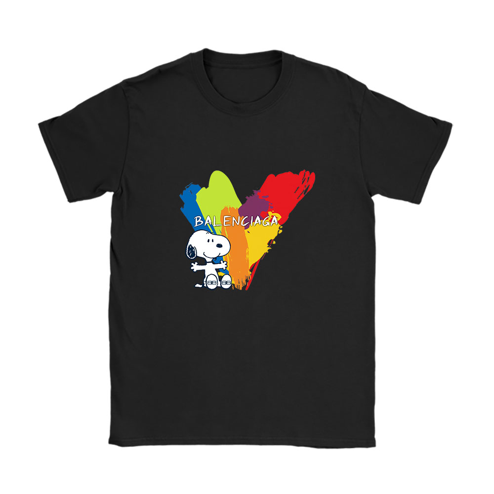 Snoopy Balenciaga Unisex T-Shirt Cotton Tee BN7112