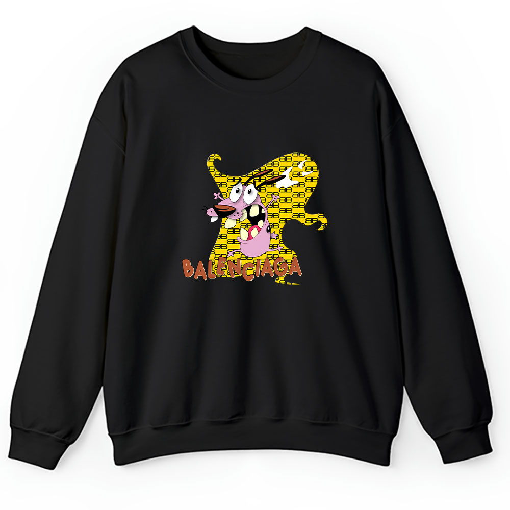 Courage The Cowardly Dog Balenciaga Unisex Sweatshirt BTN7004